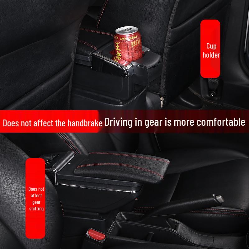 Original Central Armrest Box for 14-16 VW Golf 7: Storage & Modification Accessory