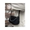 Black Chain Baguette Women's Bag