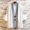 Chinese Men's Hanfu Japanese Kimono Cardigan Jacket Ancient Style Ukiyoe Ancient Costume Robe Cape