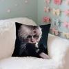 Cool Lleon KkennedyS Case Plush Fabric Soft Pillowcase Double Sided Print Cushion Cover Household Gifts