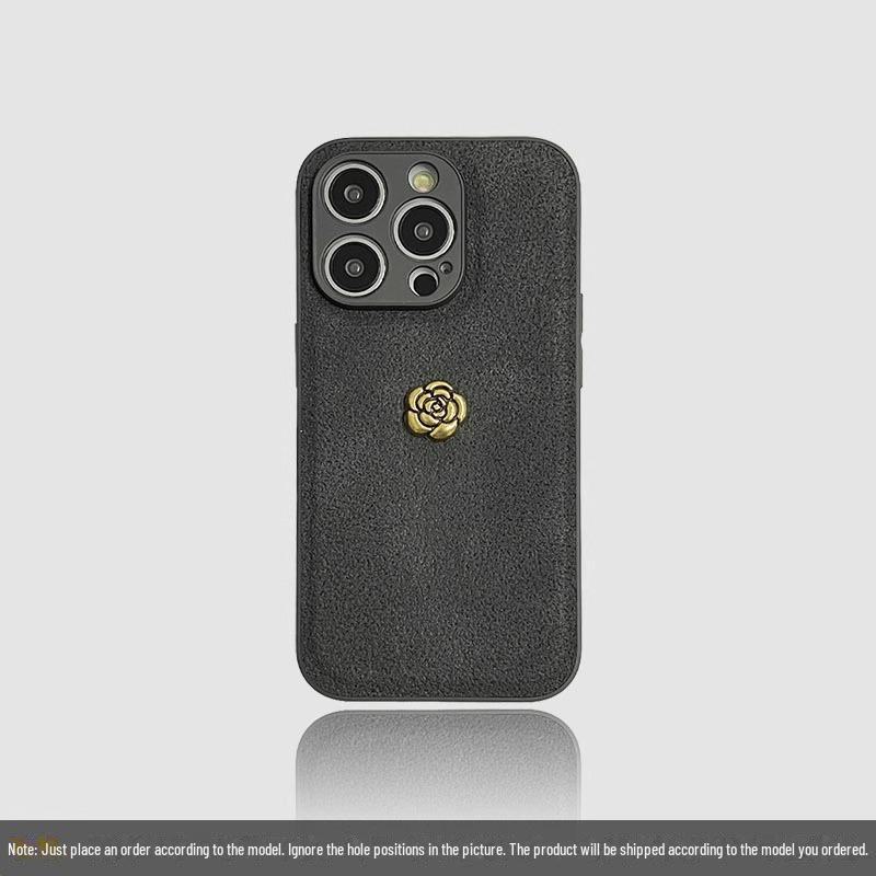 Чехол Camellia Leather с защитой от падений для Apple iPhone 11/12/13Pro/14ProMax