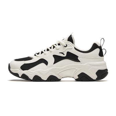 Звездное море Толстая подошва Увеличивающие рост низкие повседневные туфли Женские кроссовки Бежевый Черный 922428807-5