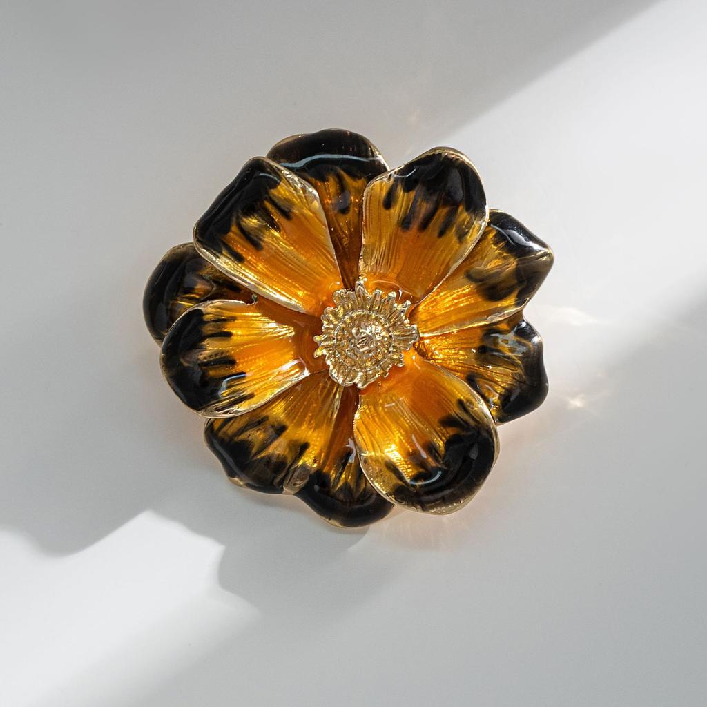 Senior Brooches Flower Leaf Brooch Pins for Women Suit Pendant Fashion Brooches Jewelry