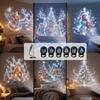 Lumière de Projection USB Thème Motif de Noël Créatif Lampe de Projection HD Rotative à 360° Pour Chambre à Coucher Décor d'Arrière-plan de Maison