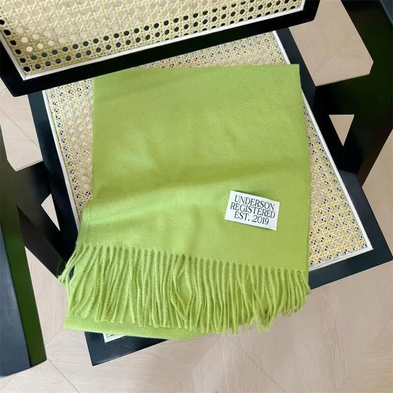 Purple Is Very Good To Match The New Solid Color Imitation Cashmere Scarf In Autumn and Winter of Dongdaemun, South Korea