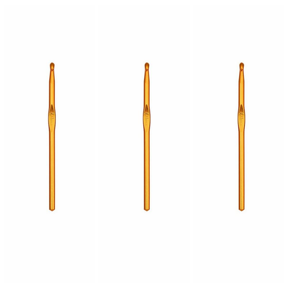 3 шт./набор алюминиевых крючков для вязания случайные цвета спицы для вязания металлические спицы подарок маме