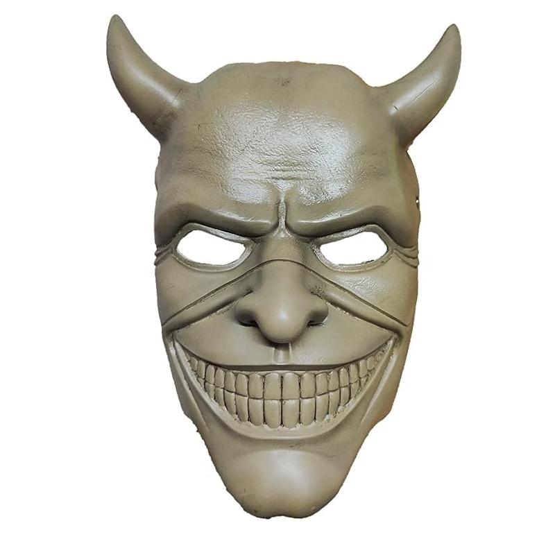 Маска для телефона из черного латекса, маска для лица, маска для глаз, реквизит для Хэллоуина, вечеринки ужасов