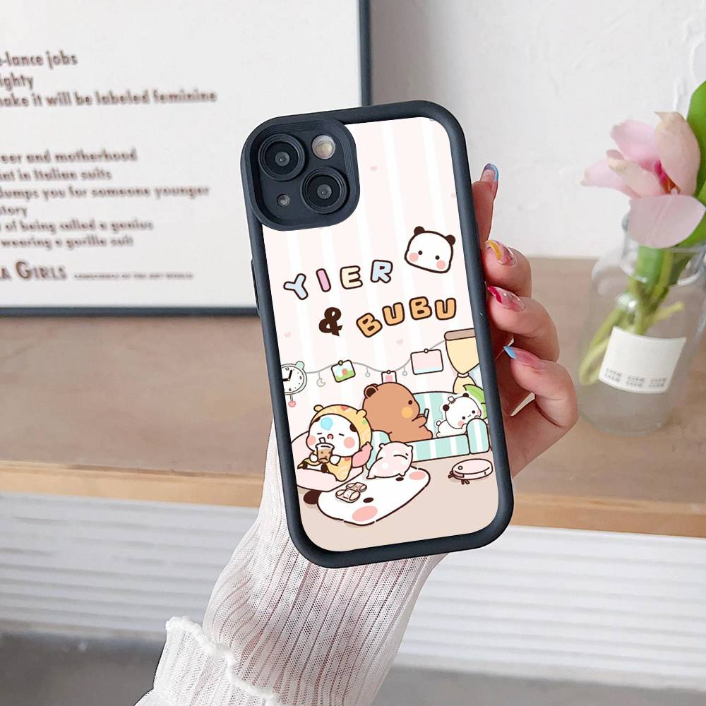 Чехол для телефона BuBu And DuDu для IPhone 17 16 15 14 13 12 11 Air Plus Pro Max Мягкая задняя крышка
