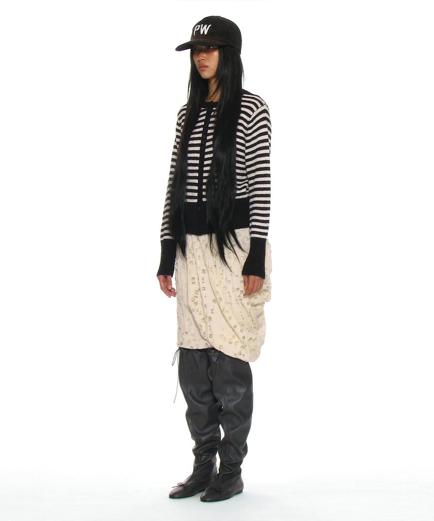 Partimento Women Ballet Slouch Long Boots_Charcoal