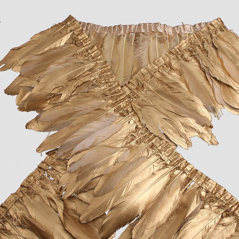 Big Floating Feather Cloth Strip Feather Diy Feather Jewelry Accessories Handicrafts Clothing Decoration Materials