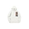 Li Ning X Logo Print Casual Pullover Sweatshirt Men Sweatshirt Pearl-White AWDQC67-1