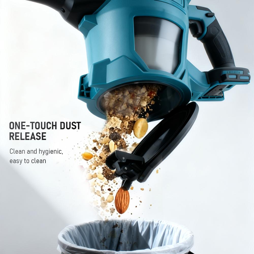 Аккумуляторный пылесос 21 В, бесщеточный двигатель, съемный и моющийся фильтр, мощное всасывание, ручной пылесос