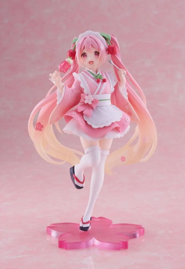 Taito Sakura Miku Coreful Фигурка Original Cafe - Japanese-style ver.