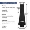 AANU1 Universal Car Seat Headrest Ice Silk Head Pillow Dustproof Cover For KIA gt gtline Xline ceed Forte RIO STINGER Seltos K3 K4
