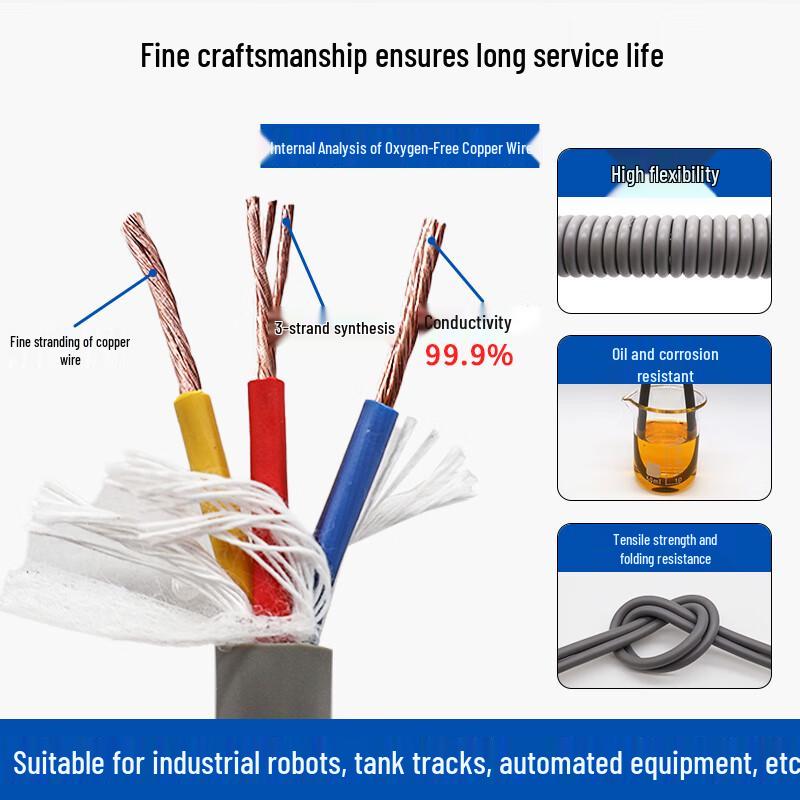 Yueliheng TRVV Drag Chain Cable