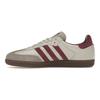 Кроссовки Samba OG Putty Grey Maroon Unisex с золотисто-металлическим оттенком ID1482