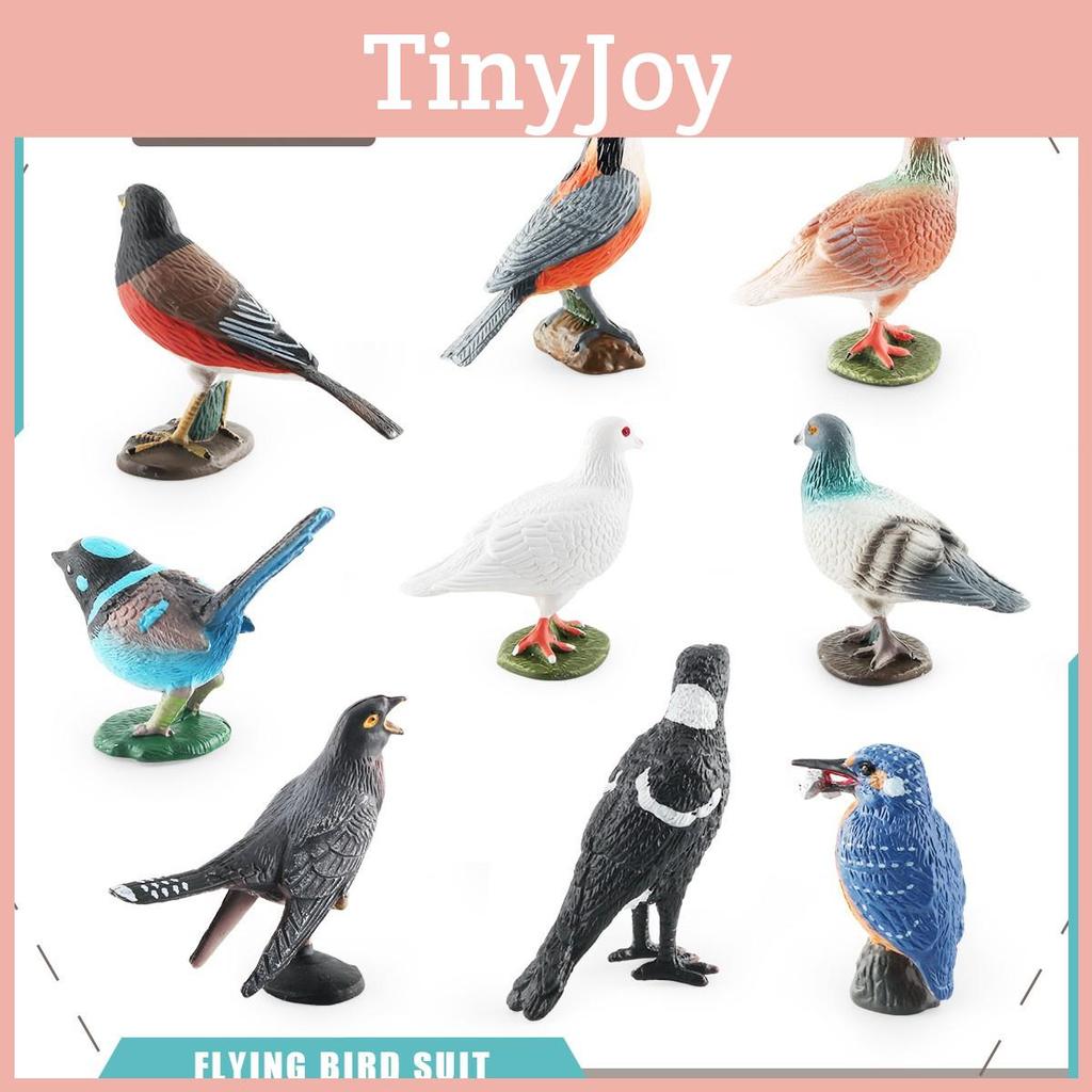 Птица Реплика ПВХ Сорока Голубь Модели Для Домашнего Декора И Энтузиастов Орнитологии