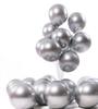 Metallic silver chrome balloons party anniversary decoration 100 pieces