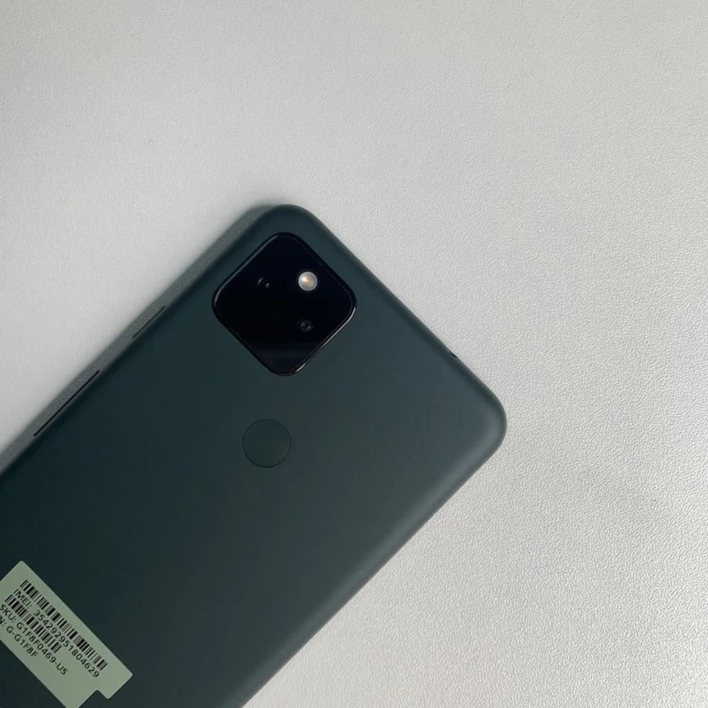Восстановленный Google Pixel 5A 5G Оригинальный 6 ГБ ОЗУ 128 ГБ ПЗУ 6,34" Разблокированный Snapdragon 765G Восьмиядерный Смартфон