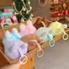1 Piece Cute Model Doll Bag Pendant Labubu The Monsters Figure Plush Toy Keyring Decor Collection Keychain Kid Birthady Gift