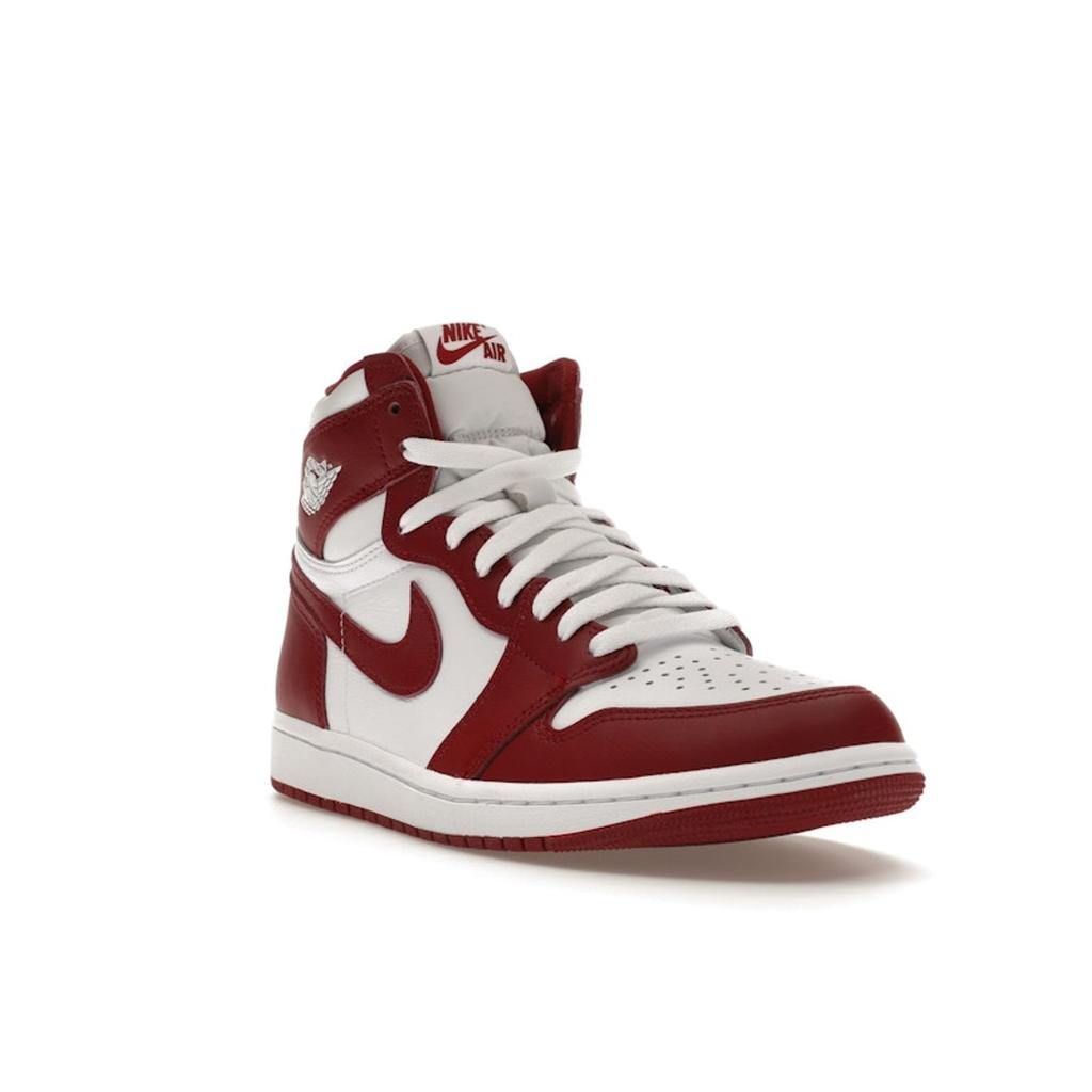 Air Jordan 1 Retro High OG Artisanal Red Unisex Sneakers White Team-Red DZ5485-160