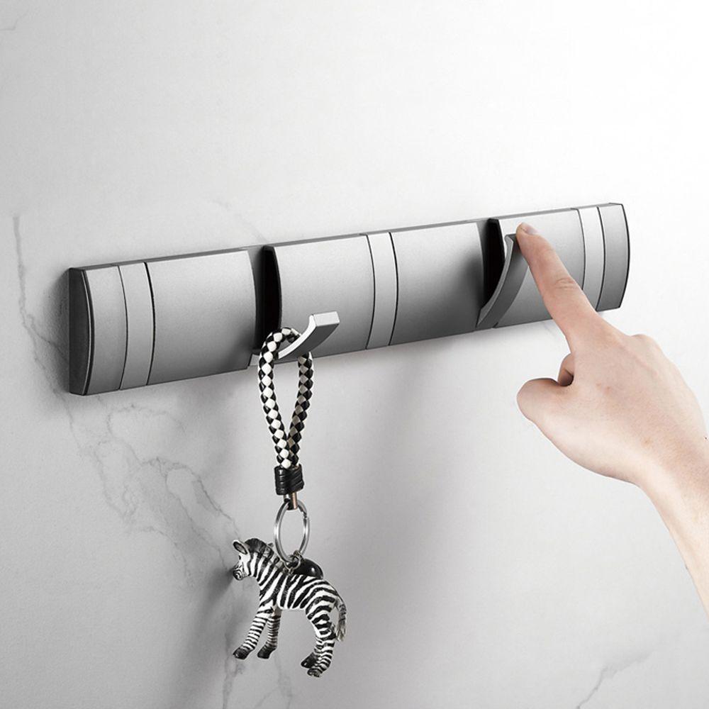 Для ванной комнаты, задняя дверь, установка без гвоздей, настенная вешалка для полотенец, крючки для одежды