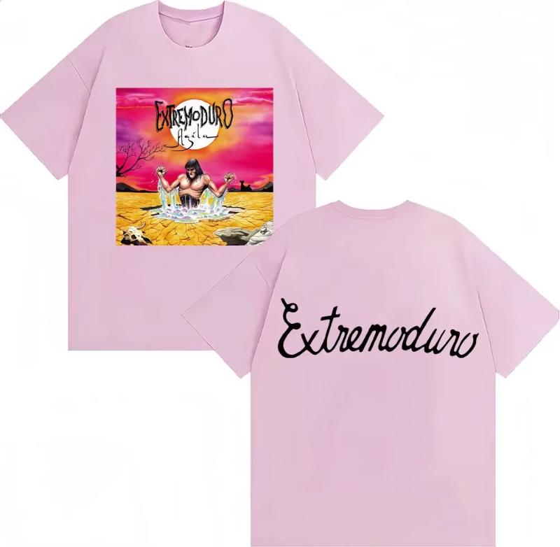 2026 Summer New Polar Devil Aglia Album Pattern Tshirt Summer Trend Fan Enthusiast Printed Top Street Style Short Sleeve