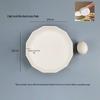Биоразлагаемые одноразовые тарелки из рисовой шелухи Meishangyuan