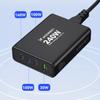 Wozinsky Wgcsb 240W Gan Wall Charger Usb-A / 3 X Usb-C - Black
