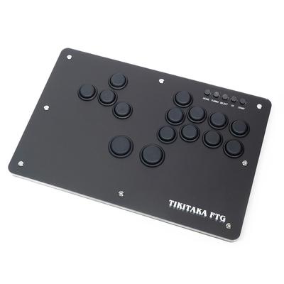TIKITAKA FTG S Series Split Button Layout Nylon Button Leverless Controller 12 мм Ultra Thin SF6 Street Fighter Game Controller для японцев