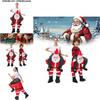 Christmas Inflatable Outfit With Santa Claus For Seasonal Celebrations And Receptions