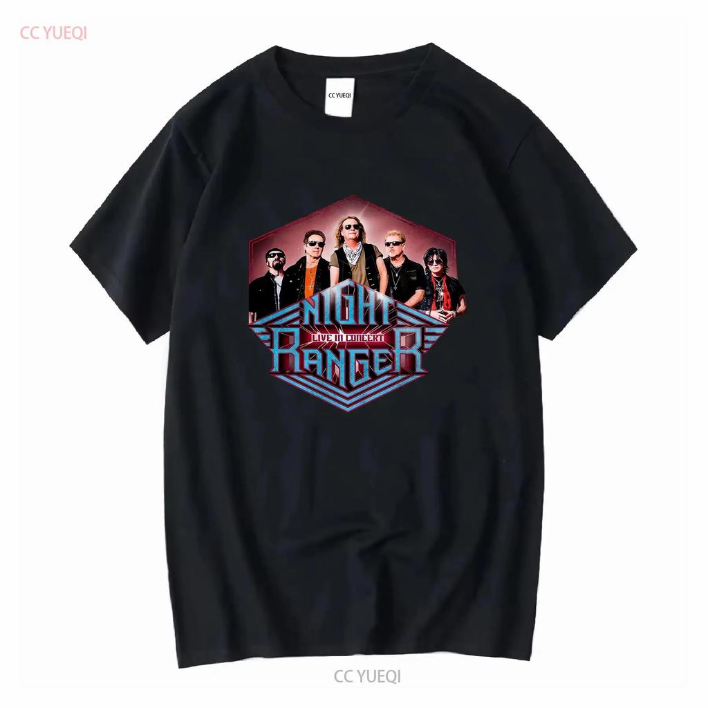Night Ranger Band Dont Let Up T Shirt All Size S 5XL TP542 vintage Washed Casual Versatile streetwear designer clothes