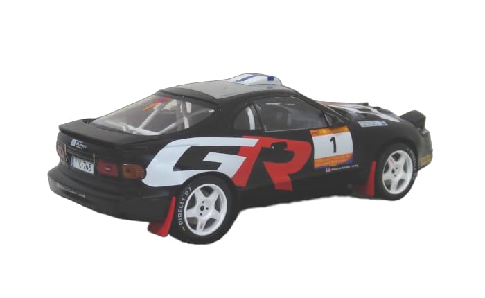 Ixo 1/18 Toyota Celica GT-FOUR ST185 2025 Победитель Ралли Коста Брава №1 J-M. Готовая модель Латвалы с логотипами спонсоров (Литая машинка общего назначения)