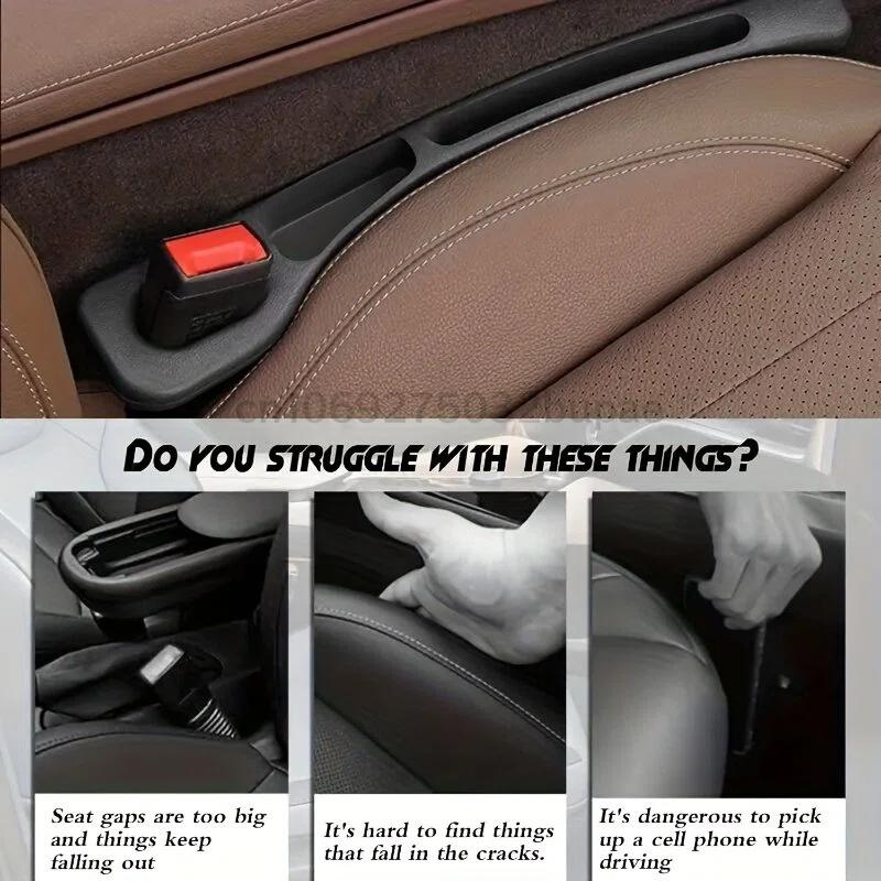 Car Seat Gap Filling Strips Universal in-car Seat Gap Leak-proof Filling Strips Car Storage Box Decoration Items Auto