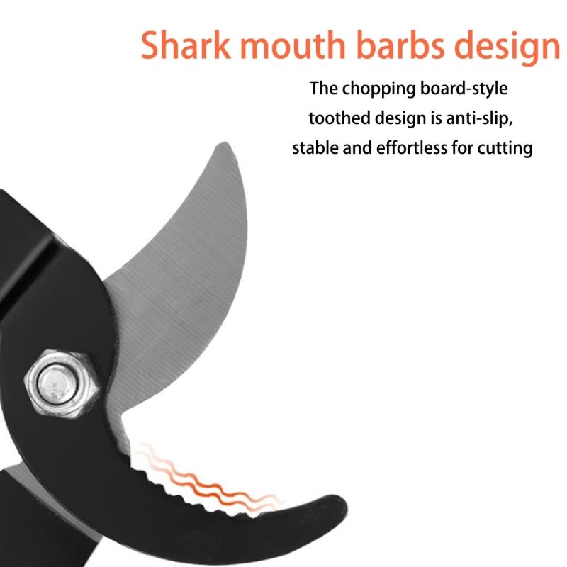 Garden Pruning Shears Carbon Steel Handheld Scissors Garden Bypass Pruning Shears,Tree Trimmers Secateurs, Hand Pruner
