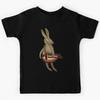 H is for Hare playing the Hurdy-Gurdy Kids T-Shirt