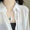 Кулон-карта Алжира Ожерелье Модное Серебряное/Золотое Территория Страны Ожерелье Унисекс Женщины Мужчины Цепочка на Шею Регулируемая