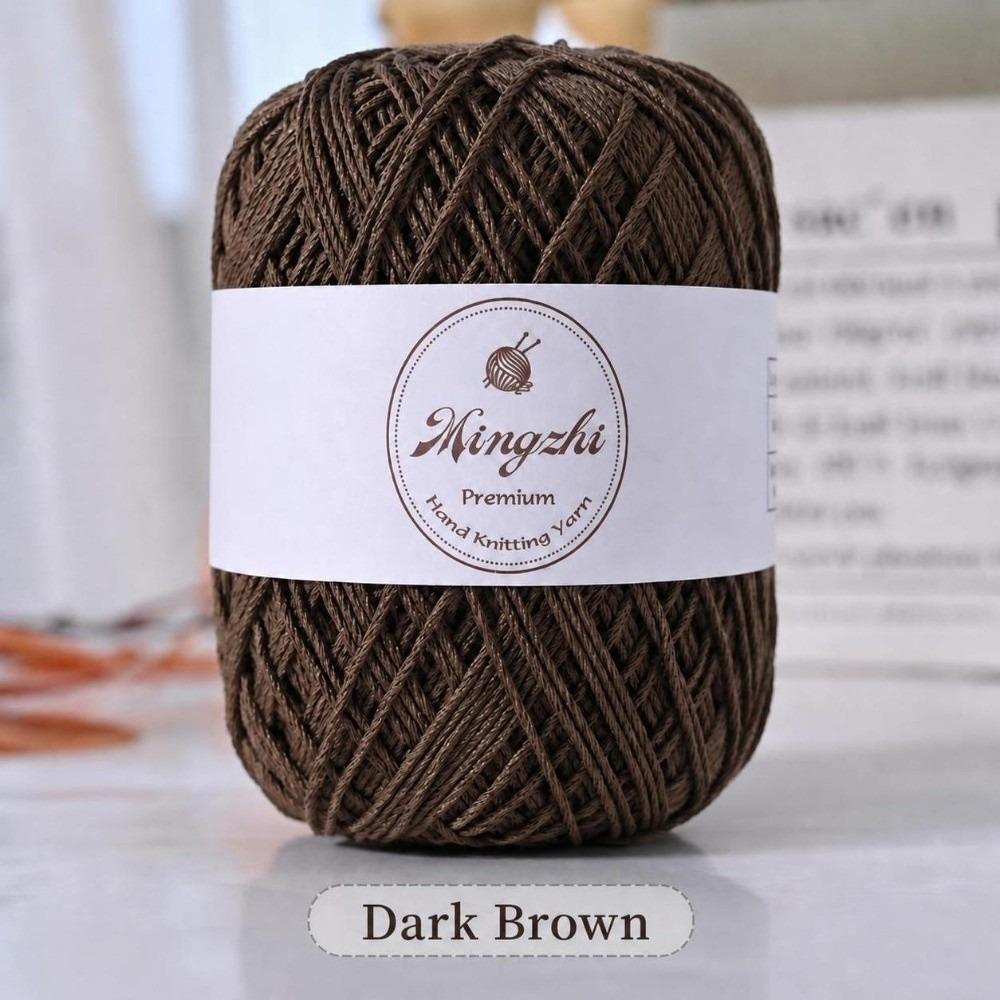 Blended Fiber Hand Knitting Yarn 1.2mm Crochet Yarn Durable Organza Yarn Bags Hats Baskets