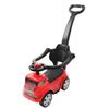 Baby Ride On Push Car Whistle Steering Wheel Universal Front Wheel Newborn Hand Push Stroller Red