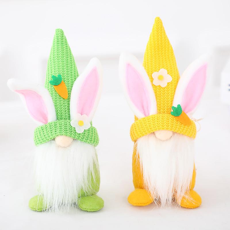 Пасхальный кролик, гном, кролик, гонк, томте, плюшевые игрушки, скандинавская кукла, украшения, детские подарки