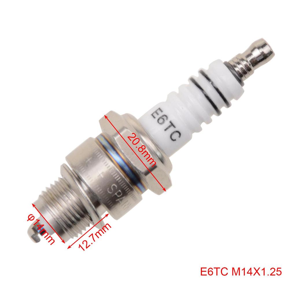 E6TC-F5TC-L7T-A7TC-D8TC Одноэлектродная свеча зажигания для мотоциклов, квадроциклов и внедорожников