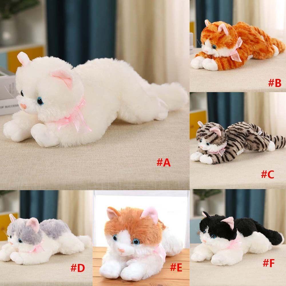 Sleep Toy Kitten Pillow Simulation Cat Plush Toy Cat Plush Doll Cat Stuffed Toys Plush Pillow
