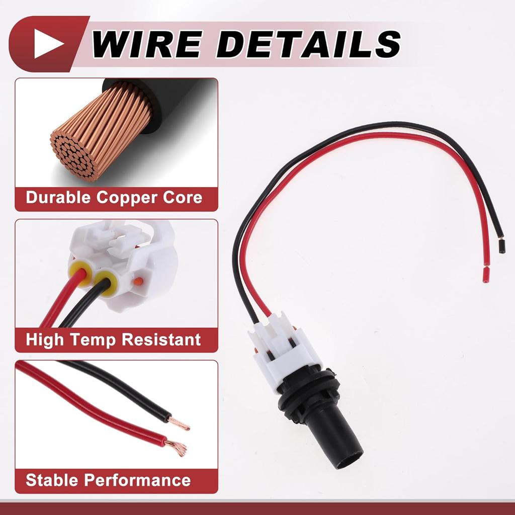 1 комплект цоколь и проводка для бокового габаритного огня для Toyota 4Runner 2013-2021 № 90075-60077/9007560077 Разъем-пигтейл для лампочки фары