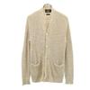 RRL 1 Star 100% Silk Long Sleeve V-neck Knit Cardigan S Beige Men's Used