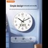 Настенные кварцевые часы Timess Silent с календарем и термометром