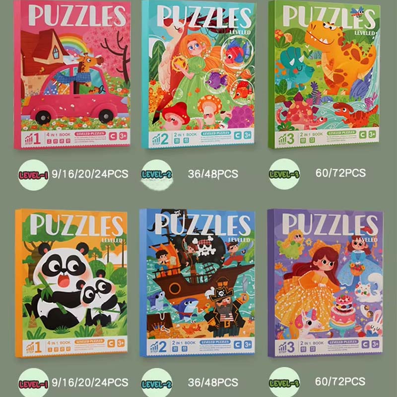 Large Magnetic Puzzle - Level 2 - Fairy Tales