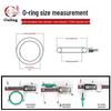 Green Oil-Resistant Fluororubber O-ring, Outer Diameter 41-50mm, Thickness 2mm