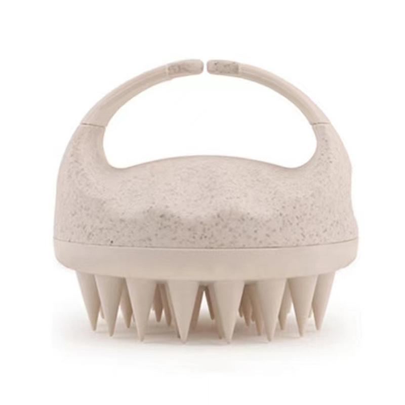Массажер для кожи головы Шампунь Щетка для мытья волос Щетка для кожи головы Мягкий силиконовый массажер для кожи головы Расческа для волос Для удаления перхоти Щетка для шампуня