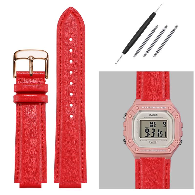 16-мм ремешок для часов из натуральной кожи для G-Shock Casio DW5600/GW-B5600/G-5600/GW-M5610 Замена ремешков Выпуклый ремешок для часов