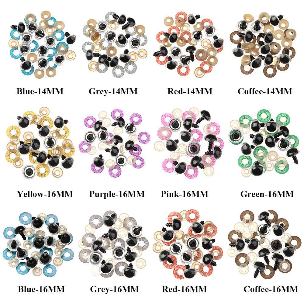 Запчасти для мягких игрушек, пластиковые аксессуары для медведей, животных, куклы, инструменты для самостоятельного изготовления, кукольный хрустальный глаз, глаза, ремесла